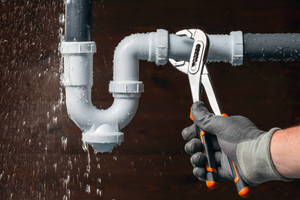 Professional Drain Cleaning technician working in Buffalo Junction, VA